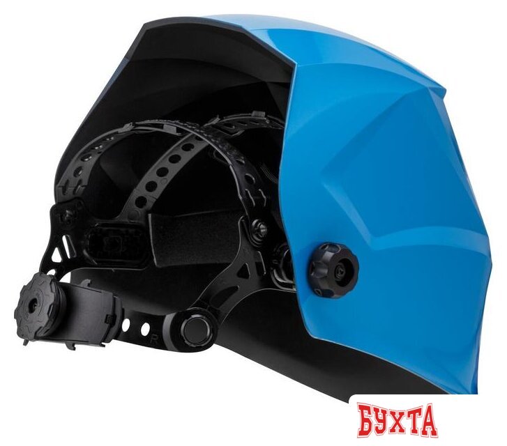 Сварочная маска Solaris ASF520S (голубой глянец) 3