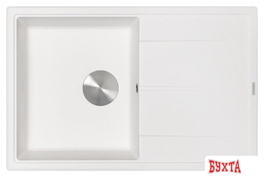 Кухонная мойка ZorG Rock 78 Premium alba 3