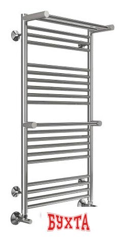 Полотенцесушитель TERMINUS Аврора П20 500x1000 с 2 полками нп (хром) 3