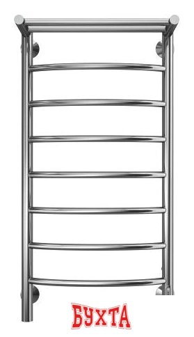 Полотенцесушитель TERMINUS Классик П8 400x850 с полкой бп электро (хром) 1