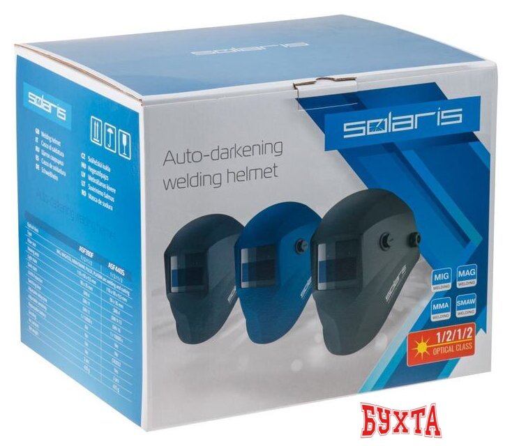 Сварочная маска Solaris ASF390F (черный) 4