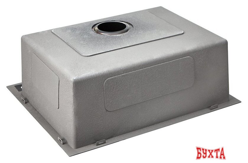 Кухонная мойка Stellar Decor S6550NB-D (нано черный) 5