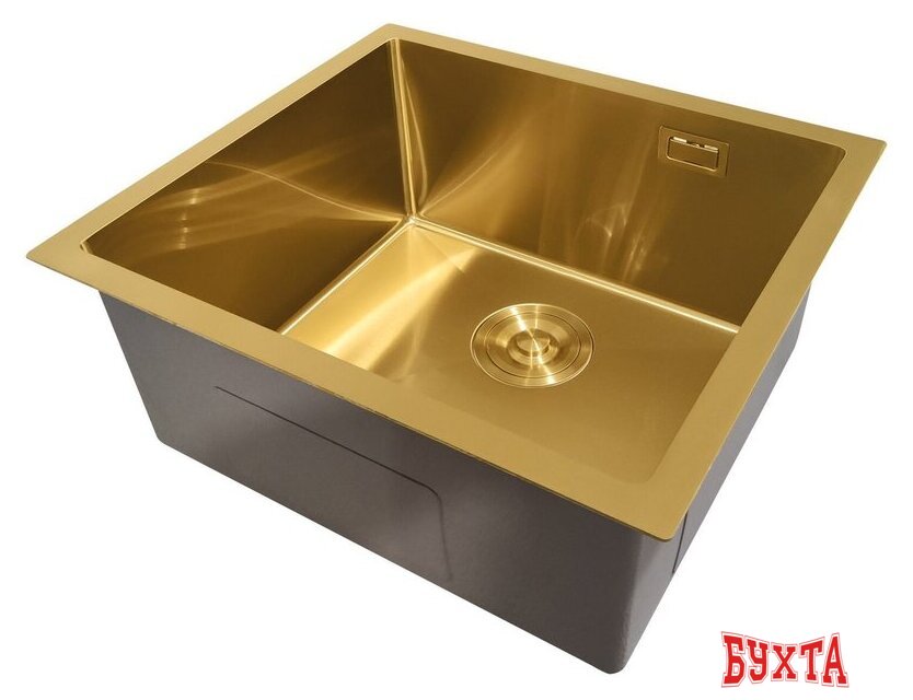 Кухонная мойка Stellar E5045U-GL (золото) 2
