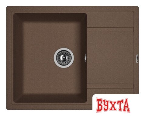 Кухонная мойка Florentina Липси 650 (мокко)