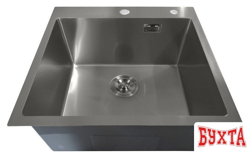 Кухонная мойка Stellar Decor S5050GE-D (серый) 2