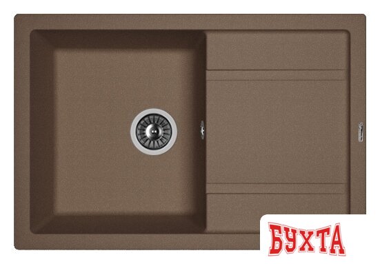 Кухонная мойка Florentina Липси 760 (мокко)