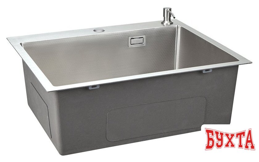 Кухонная мойка Stellar Decor S6550S-D (сатин) 2