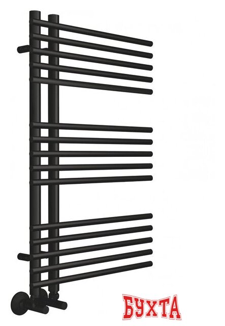 Полотенцесушитель TERMINUS Астра П15 70x800 (RAL 9005 матовый черный) 2