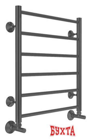 Полотенцесушитель TERMINUS Аврора П6 500x600 RAL 9005 (черный)