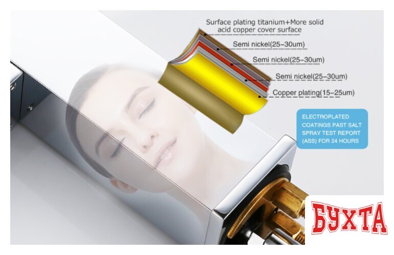 Смеситель Gappo Brook G1040 3