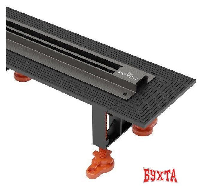 Трап/канал Roxen Razor Gun metal 910100GM 4