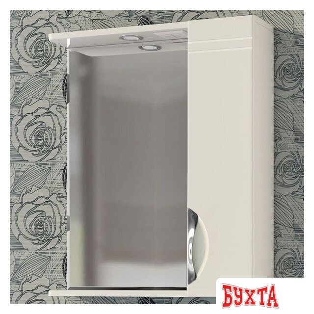 Мебель для ванных комнат Vigo Шкаф с зеркалом Callao 50 (правый)