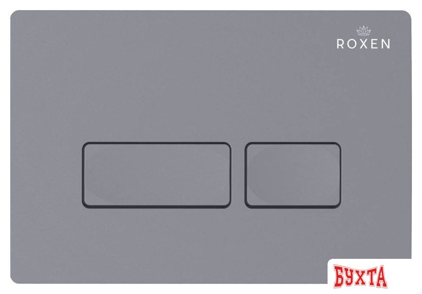 Унитаз подвесной Roxen Vine Tornado в комплекте с инсталляцией StounFix Dual Fresh 6 в 1 979005 (кнопка: серый гранит) 2