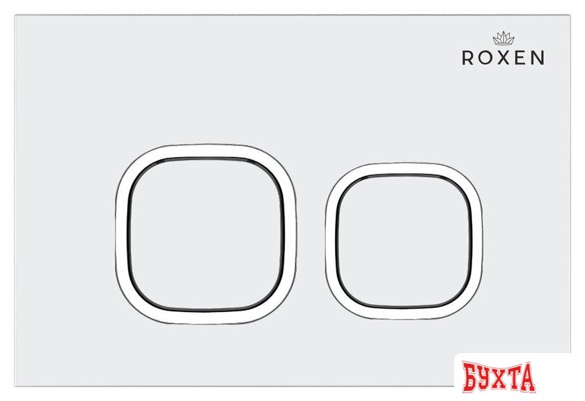 Унитаз подвесной Roxen Vine Tornado в комплекте с инсталляцией StounFix Dual Fresh 6 в 1 979014 (кнопка: белый глянцевый) 2