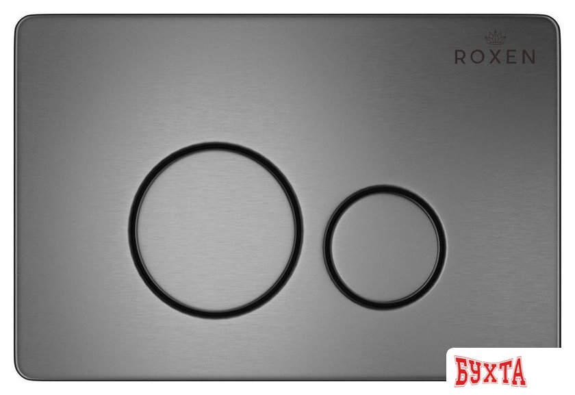 Унитаз подвесной Roxen Vine Tornado в комплекте с инсталляцией StounFix Dual Fresh 6 в 1 979020 (кнопка: оружейная сталь/металл) 2