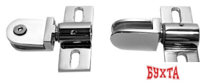 Душевой уголок Triton Дека-Блэк 90x90 (хром, с поддоном) 3