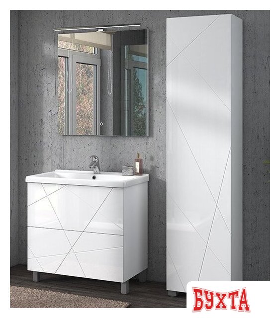 Мебель для ванных комнат Vigo Тумба под умывальник Geometry 600-0-2 Фостер 3