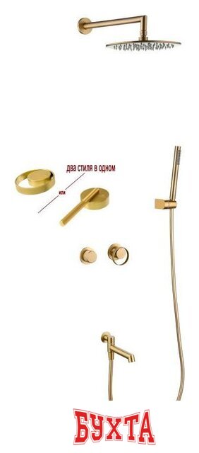 Душевая система Ganzer GZ19165-S 1