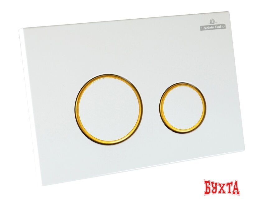 Инсталляция для унитаза Lavinia Boho Relfix 5 в 1 77020066 (белый/золотой глянец пластик) 2