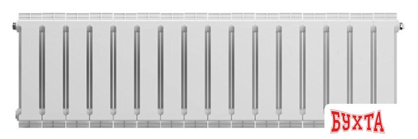 Биметаллический радиатор Royal Thermo PianoForte 300 Bianco Traffico (16 секций) 2