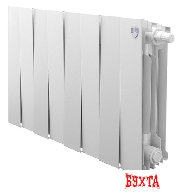 Биметаллический радиатор Royal Thermo PianoForte 300 Bianco Traffico VDR (8 секций)