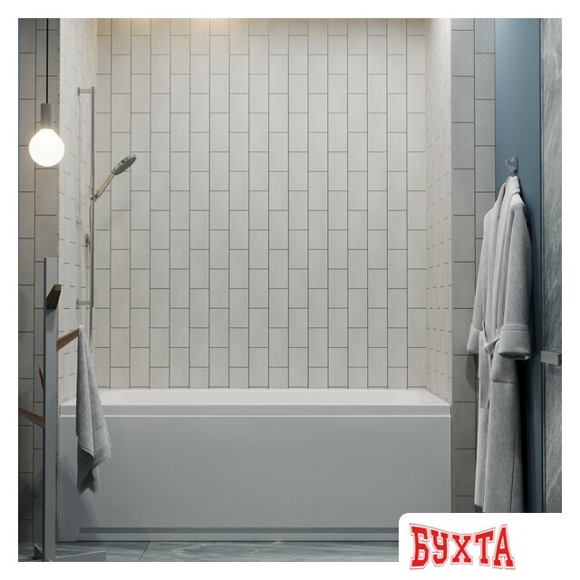 Ванна Triton Прага 150x70 (с ножками,сифоном и экраном) 2