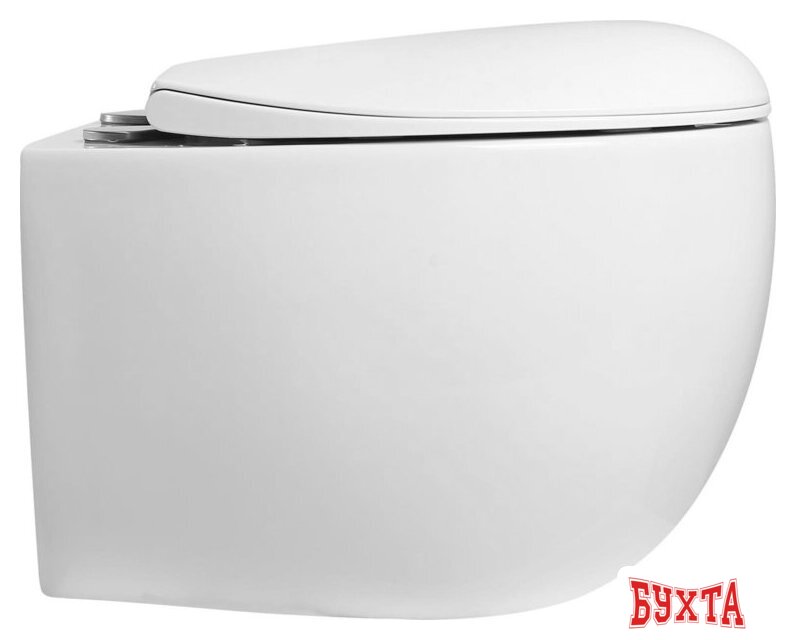 Унитаз подвесной Roxen EGG 530170-01 Rimless Soft Close NC 2