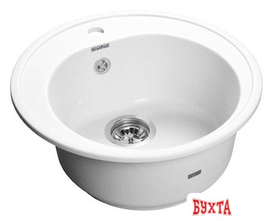 Кухонная мойка GranFest GF-R510 (иней) 1
