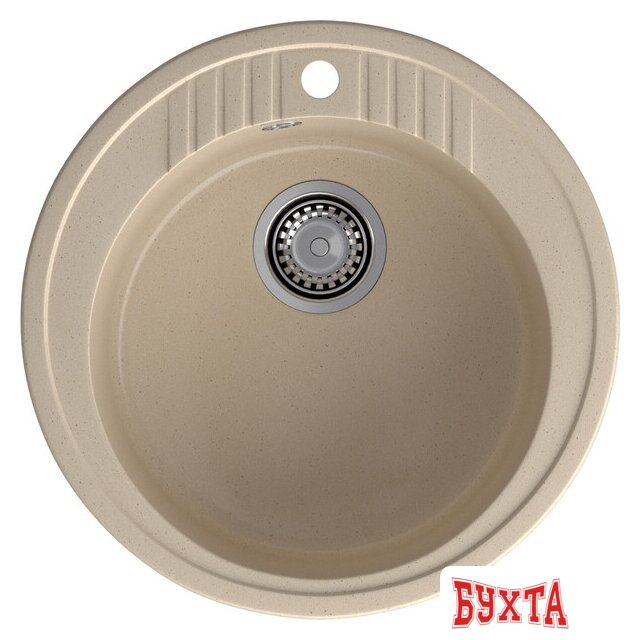 Кухонная мойка GranFest GF-R520 (кашемир)