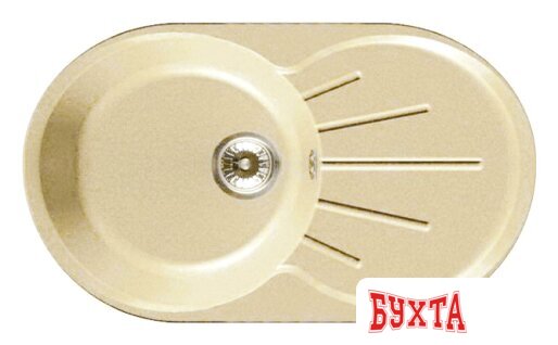 Кухонная мойка GranFest GF-R750L (песочный)