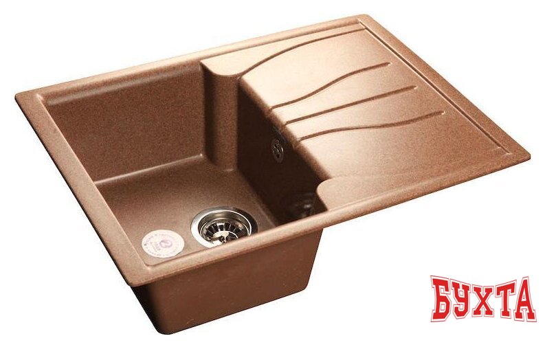 Кухонная мойка GranFest Standart GF-S680L (терракот)