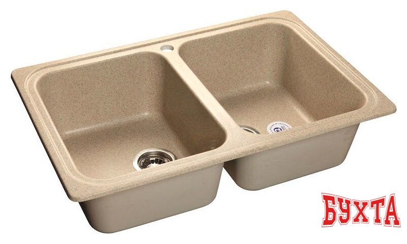 Кухонная мойка GranFest GF-S780K (песочный)