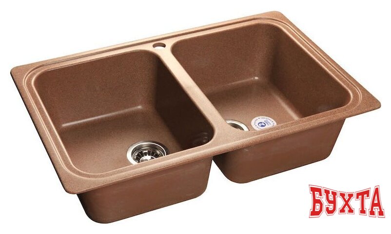 Кухонная мойка GranFest GF-S780K (терракот) 1