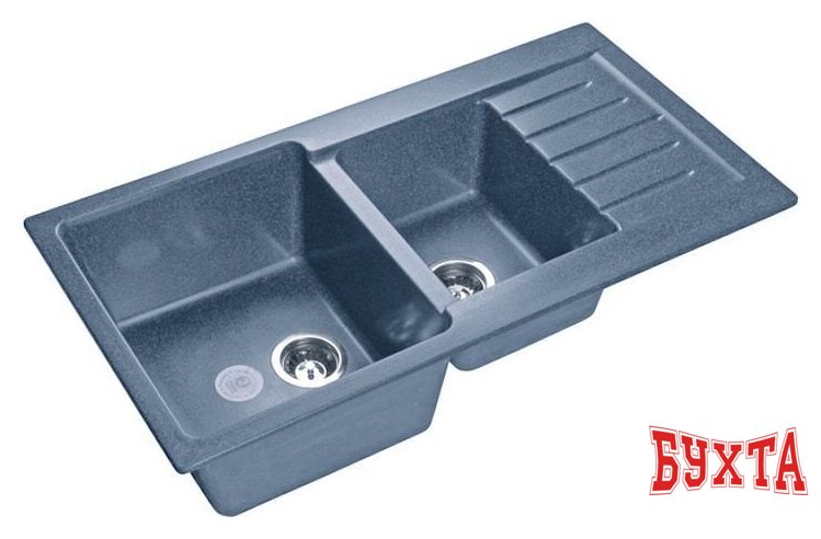 Кухонная мойка GranFest GF-P980KL (графит)