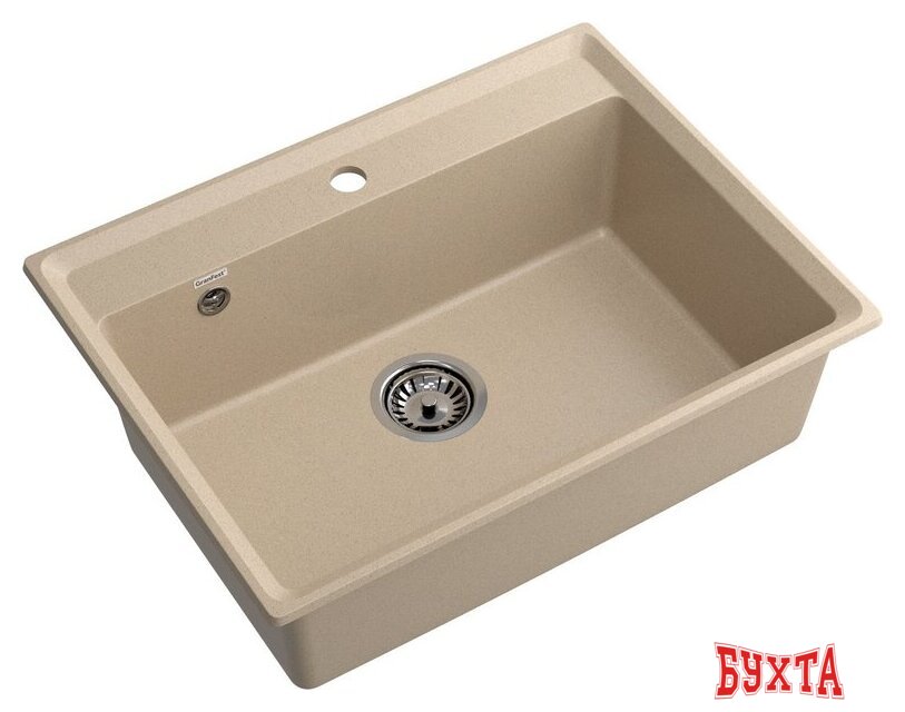Кухонная мойка GranFest GF-LV-660 (песочный) 2