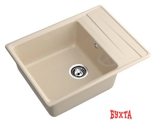 Кухонная мойка GranFest GF-LV-660L (кашемир) 2
