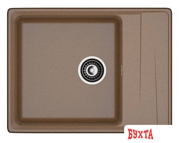 Кухонная мойка GranFest GF-LV-660L (терракот) 2