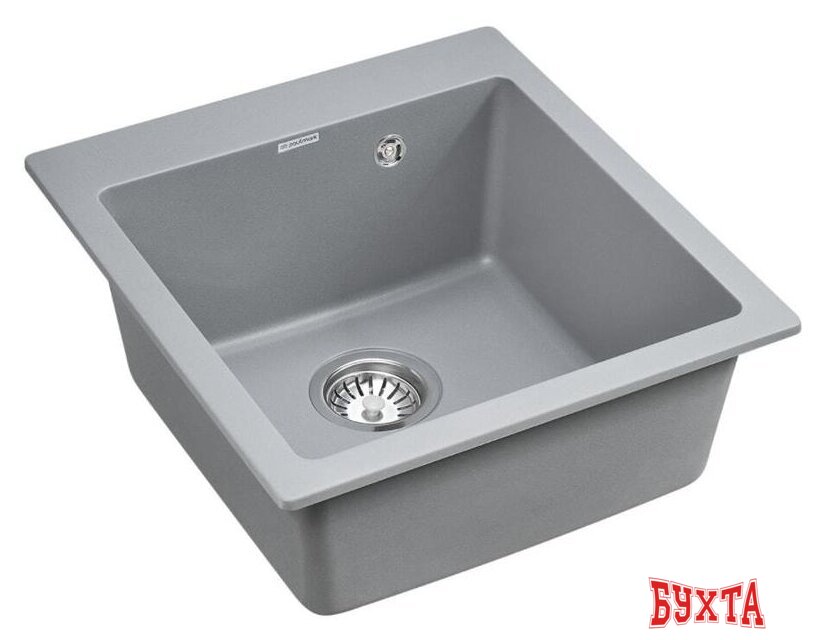 Кухонная мойка Paulmark Kante 45 PM104651-GRM 2
