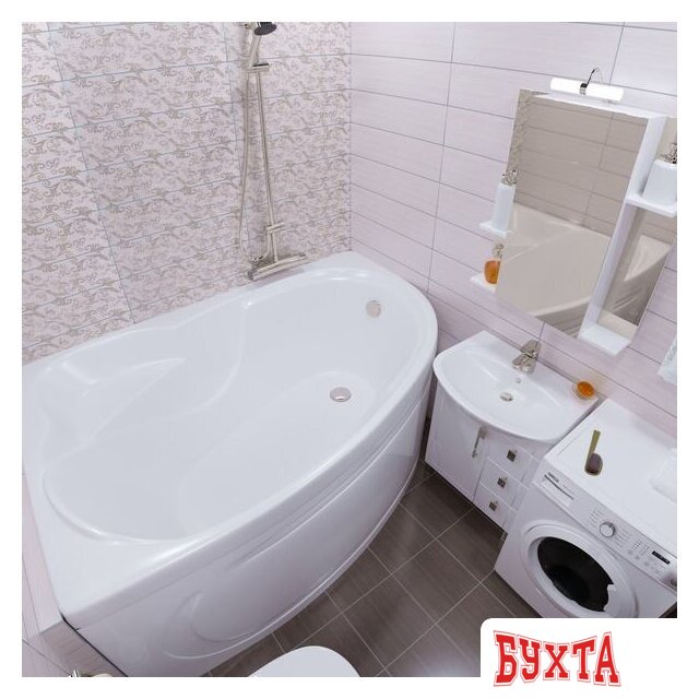 Ванна Triton Изабель 170x100L (с каркасом) 5