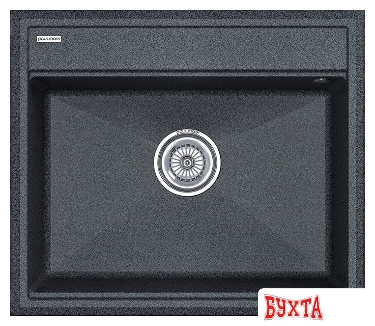 Кухонная мойка Paulmark Stepia 60 PM115951-DG (графит) 1