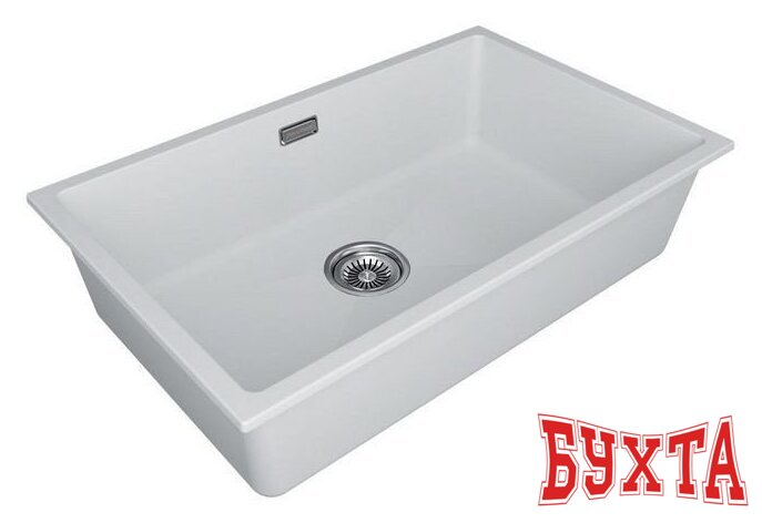 Кухонная мойка Paulmark Lumi LU74-WH 2