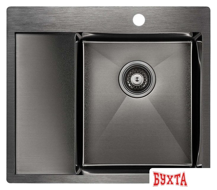 Кухонная мойка Paulmark Kroner 59F PM225951-BSR 5