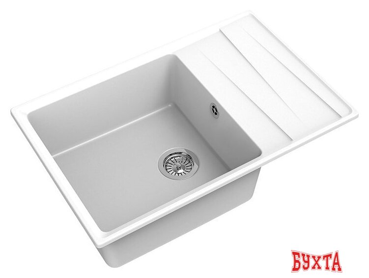 Кухонная мойка GranFest GF-LV-760L (иней)