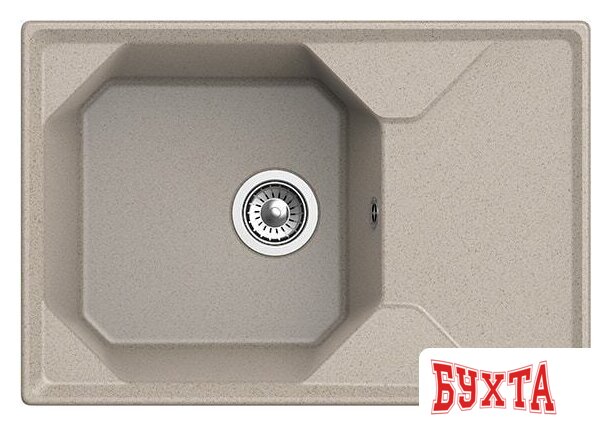 Кухонная мойка GranFest GF-U-740L (песочный) 2