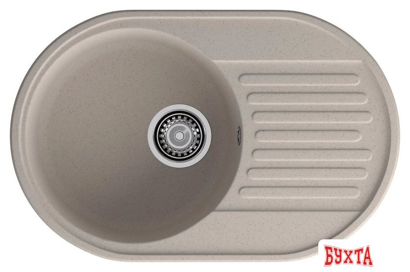 Кухонная мойка GranFest QUARZ 18 (песочный)