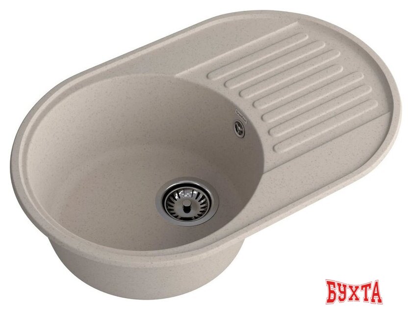 Кухонная мойка GranFest QUARZ 18 (песочный) 3