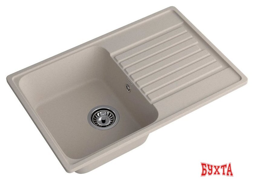 Кухонная мойка GranFest QUARZ 78 (песочный) 3