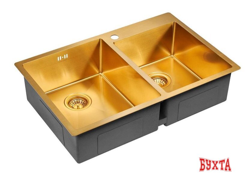 Кухонная мойка Paulmark PM237851-BG 2