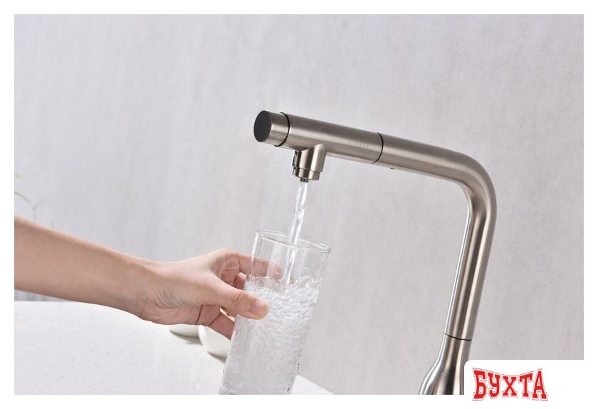 Смеситель Paulmark Viper Vi213105-NI (никель) 3