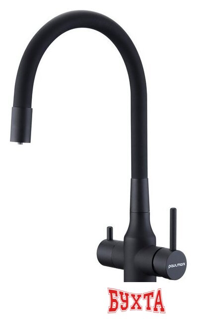 Смеситель Paulmark Salix Sa213419-401(AN) (черный/антрацит)